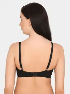 Zivame Black Everyday Bra - Medium Coverage