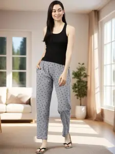 Kryptic Women Relaxed Fit Printed Lounge Pants