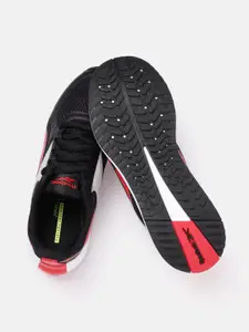 Reebok Men Black Woven Design Energen Running Shoes