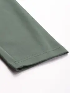 Puma Men Green Solid one8 Virat Kohli Knitted Slim Fit Sweat Pants