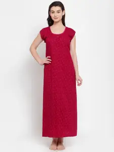 Secret Wish Pack of 2 Printed Maxi Nightdress