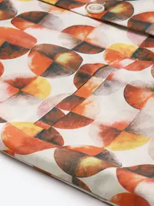 SOJANYA Men Off White Kurta with Churidar & Nehru Jacket