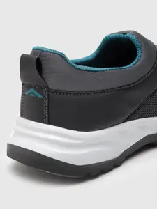 ASIAN Men Charcoal Mesh Running Non-Marking Shoes