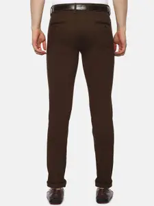 Van Heusen Sport Men Brown Slim Fit Trousers