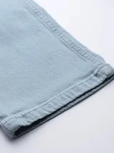 Roadster Women Blue Straight Fit Light Fade Mid-Rise Jeans