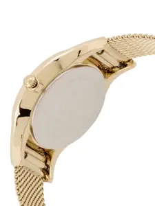 Daniel Klein Women Gun Metal-Toned Dial & Bracelet Style Straps Analogue Watch DK.1.12826