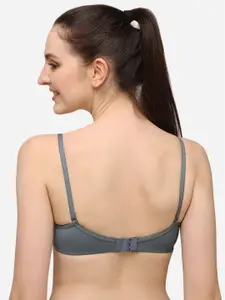 Lenissa Steel T-shirt Bra-Half Coverage Lightly Padded L-105