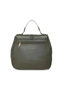 Lavie Green Structured Satchel