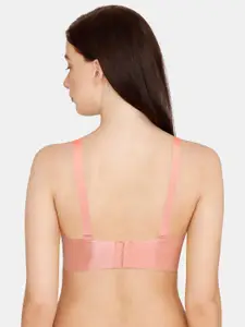 Zivame Pink T-shirt Bra Full Coverage ZI010170M8PINK0