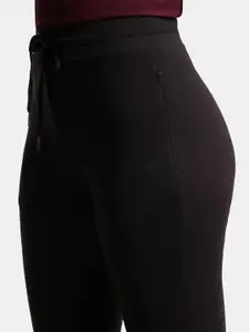 Jockey Super Combed Cotton French Terry Slim Fit Joggers With Zipper Pockets-1323