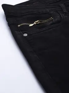 Harvard Women Black Slim Fit Stretchable Jeans