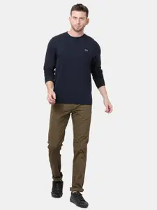 t-base Men Navy Blue T-shirt