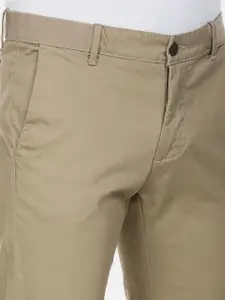 Arrow Sport Men Beige Casual Trousers