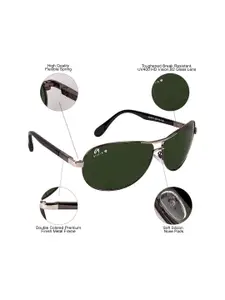 AISLIN Men Green UV Protected Wayfarer Sunglasses 14337-55-AS-3571
