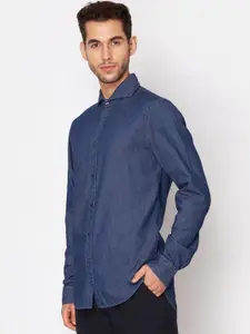 Matinique Men Blue Slim Fit Casual Shirt