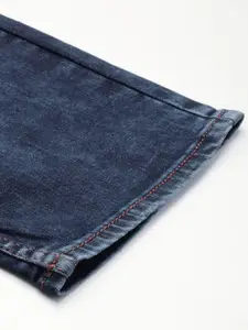 Flying Machine Men Blue Micheal Tapered Fit Light Fade Stretchable Jeans