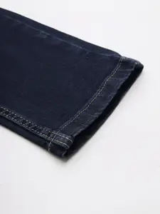 FOREVER 21 Men Blue Light Fade Slim Fit Stretchable Jeans