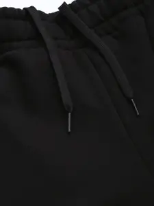 Puma Men Black Solid Slim Fit Track Suit