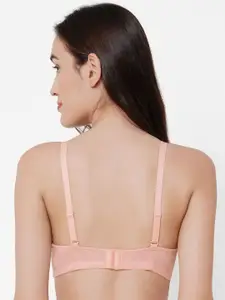 Soie Pack of 2 Non Padded Non-Wired Full Coverage Stretch Cotton T-shirt Bra