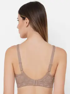 SOIE Non Padded Non-Wired Full Coverage Stretch Cotton Minimizer Bra-Pack of 2