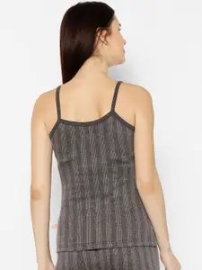 MACK JONNEY Women Pack Of 2 Striped Thermal Tops