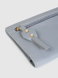 Baggit Women Blue Envelope Wallet