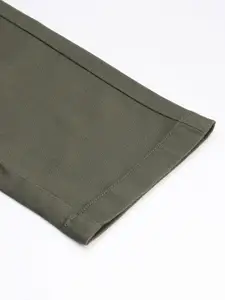 U.S. Polo Assn. U S Polo Assn Men Olive Green Slim Fit Chinos