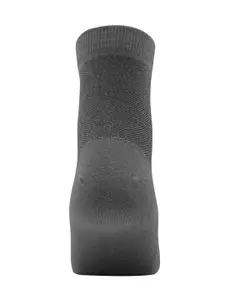 Allen Solly Men Pack Of 3 Charcoal Patterned Above Ankle-Length Socks