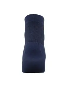 Allen Solly Men Pack Of 3 Blue Solid Above Ankle-Length Socks