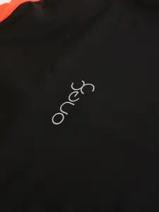 Puma X one8 Virat Kohli Boys Black Red Colourblocked Sporty Jacket