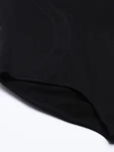 GOLDSTROMS Women Black Solid Skin High Waist Minimizer Corset Tummy Shaper