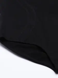 GOLDSTROMS Women Black Solid High Waist Tummy Shaper