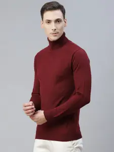 Pierre Carlo Men Maroon Pullover