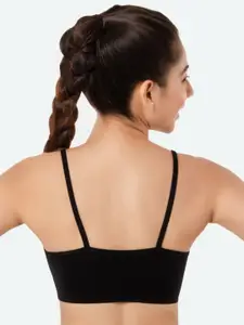 Enamor Women White Antimicrobial Teenager Full Coverage Non-Wired Non Padded Beginners Bra