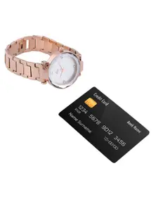 DressBerry Women Silver-Toned Analogue Watch DB-SS21-2D