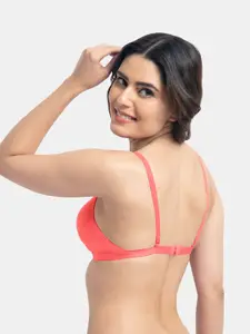 Tweens Women Pack of 2 Coral Solid Padded Bra
