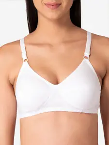 KOMLI Women Pack of 3 Solid Full Coverage T-shirt Bra