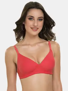 Tweens Pack of 3 Heavily Padded 3/4th Coverage Semi Push-Up Seamless T-Shirt Bra