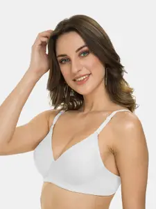 Tweens Pack of 3 Heavily Padded 3/4th Coverage Semi Push-Up Seamless T-Shirt Bra