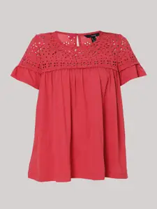 Vero Moda Red & cayenne Regular Top