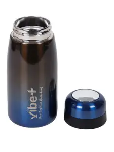 Vibe Plus Blue & Brown Stainless Steel Double Wall Flask 330ml