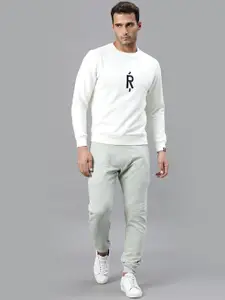 RARE RABBIT Men Issor Slim Fit Solid Sweatshirt