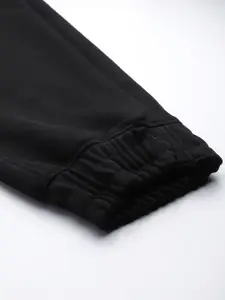 HRX By Hrithik Roshan Running Men Jet Black Rapid-Dry Joggers