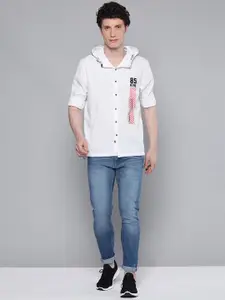 The Indian Garage Co Men Slim Fit Opaque Printed Casual Shirt