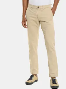Arrow Sport Men Beige Trousers