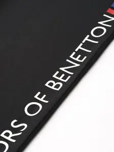 United Colors of Benetton Black Pure Cotton Joggers