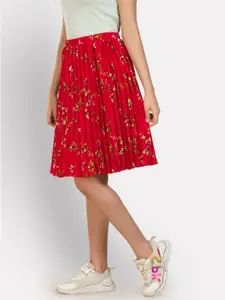 Uptownie Lite Girls Pleated Knee Length Skirt