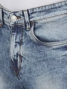 U.S. Polo Assn. Denim Co. Men Blue Heavy Fade Jeans