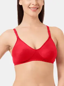 KOMLI Red & Pink T-shirt Bra Pack of 2