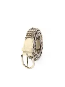 Calvadoss Boys Beige Braided Belt